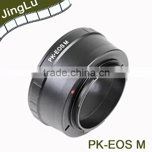 Lens Adapter Ring For Pentax PK Mount Lens to EOS(M) Mount Camera (Factory Supplier) thumbnail-1