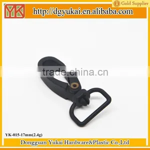 Yukai D-ring Spring Swivel Hook Plastic Snap Hook With D Shape thumbnail-1