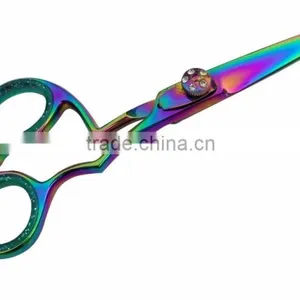 Multi Color Hair Saloon Scissor/multi Color High Quality Hair Saloon Scissor thumbnail-1