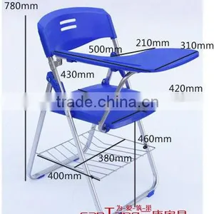 Folding School Chair With Writing Pad,school Chair With Writing Board1074C thumbnail-3