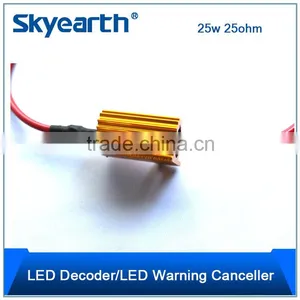 Solve Computer Warning Error Free LED Load Resistor for Turn Signal Light 25w 25ohm thumbnail-4