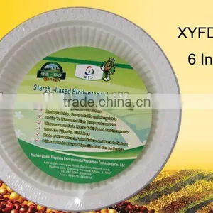 Biodegradable Disposable Plastic 6 Inch Package Plates thumbnail-1