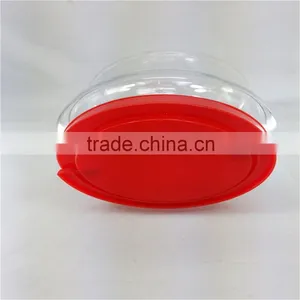 Clear Storage Jars With Plastic Lids for Promotion thumbnail-4