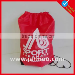 Custom Printed Clear Vinyl Pull String Bag thumbnail-3
