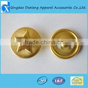 High End Real Gold Press Metal Press Snap Button thumbnail-1