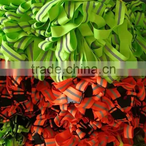 OEM High-Visibility Orange Yellow Reflective Safety Fluorescent Safety Vest thumbnail-4