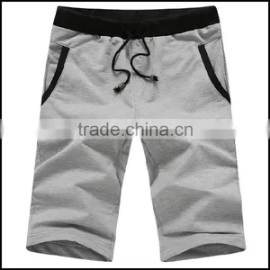 Top Sale Stylish Designer Short Half Cotton Mens Sweatpants Pants With Pocket thumbnail-3