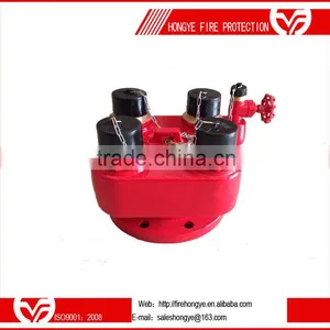 HY008-002-00 DN150 4-Way Breeching Inlet ;Fire Hydrant Valve; Collecting Breeching thumbnail-1