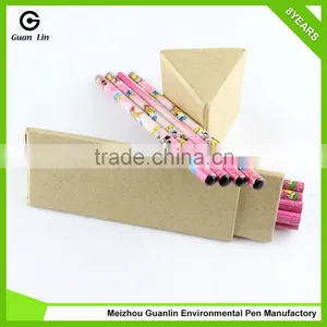 New Arrival Standard 12 Pcs Cartoon Pink Dipped Pencil thumbnail-6