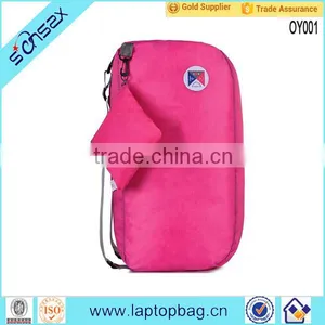 Custom Waterproof 210D Nylon Foldable Backpack Outdoor Travel Folding Bag thumbnail-4