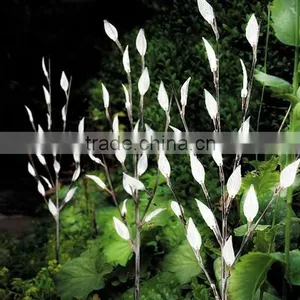3 X STYLISH ORNAMENTAL ACRYLIC BRANCH TREE LEAF SOLAR OUTDOOR GARDEN LED LIGHTS SO4810R thumbnail-1