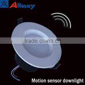 Microwave Radar Sesnor Led Downlight Ip33 7w Customized Decorative Lighting thumbnail-1