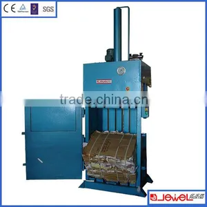 Wet Wipes Paper Baler Machine, Leather Baling Compactor, Small Compactor for Waste Paper thumbnail-4