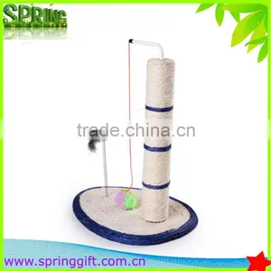 Round Sisal Cute Cat Scratcher Toys Cat Climbing Frames Quality Choice thumbnail-1