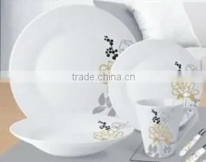 Super White Porcelain Modern Dinnerware Set Porcelainware thumbnail-6