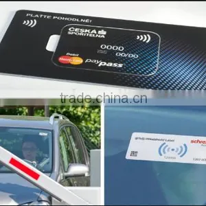 Customize RFID Windshield Tag for Drives Cashless Parking System Rfid Sticker thumbnail-2