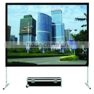 Auto-lock Fast-fold Projection Screen/fast Fold Screen/large Outdoor Projection Screens thumbnail-1
