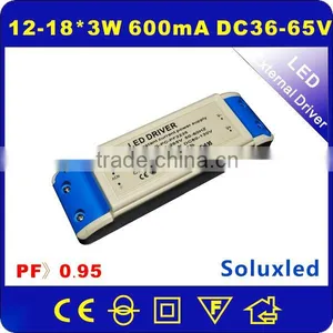 Led Driver (ac Power Supply) 12-18*3W Plastic Box PF>0.95 thumbnail-1
