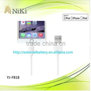 Portable Usb Charger Cable Wholesale Round Usb Charger Cable for Apple Products thumbnail-1