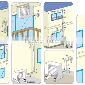 Split Air Conditioner Decoration PVC Duct thumbnail-1