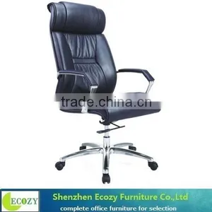 High-end Latest High Back Swivel Leather Chair thumbnail-1