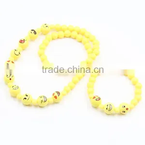 Whosale Fashion Friendship Mens Emoji Bead Bracelets thumbnail-5