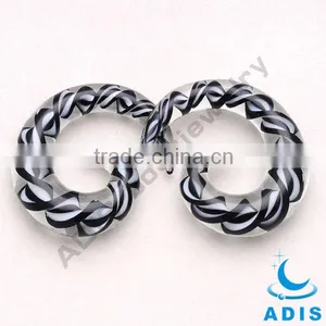 Hottest Glass Spiral Ear Expanders Piercing thumbnail-1
