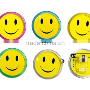 Acrylic Smile Badge Holder Transparent Smile Badge Holder thumbnail-5