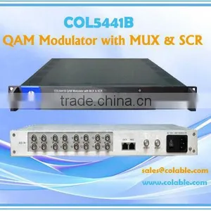 Digital tv Broadcasting Equipment,qam Modulator With Scrambled ts Mutliplexer COL5441B thumbnail-1