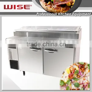 Hot Selling Stainless Steel Pizza Worktable Hotel Equipment thumbnail-1