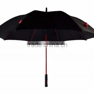 High Quality Windproof Car Brand Logo Golf Umbrella thumbnail-1