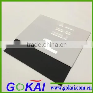 Black and Milk White Color Cast Acrylic Sheet thumbnail-1