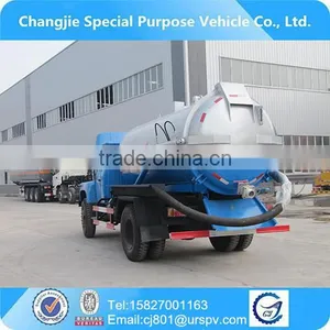 2015 Hot Selling New Product 4*2 Sewage Sucking Truck Dongfeng thumbnail-4