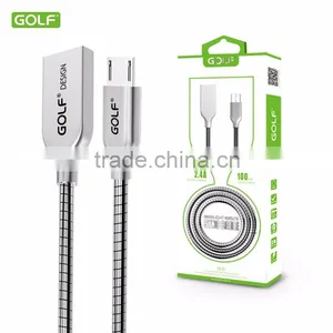 Hot Saling Fast Speed Custom Usb 2.0 Charging Cable for Samsung and Usb Silvr Metal Usb Cable thumbnail-1