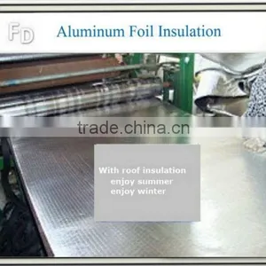 Insulation Laminated Aluminium Woven Foil Fabric thumbnail-1