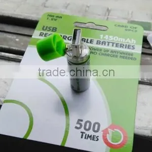 Ni-MH 1.2v 800mAh AA USB Rechargeable Battery Pack Exw thumbnail-2