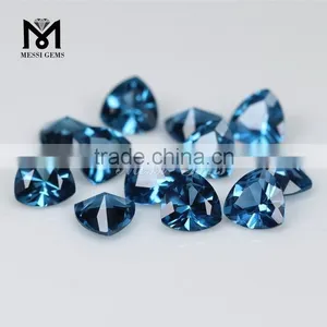 Wuzhou Hot Sale Gemstones 9 x 9 Trillion Cut 120# Spinel thumbnail-3