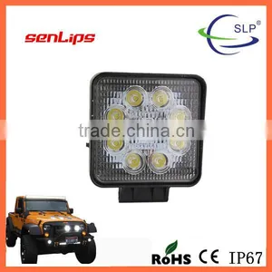 WELL SALE 27W Squar Work Light EPISTAR LED SPOT FLOOD BEAM IP 67 for Car and Motorcycle thumbnail-1