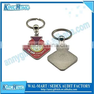 Customized Promotional High End Custom Shaped Metal Guitar Keychain thumbnail-4