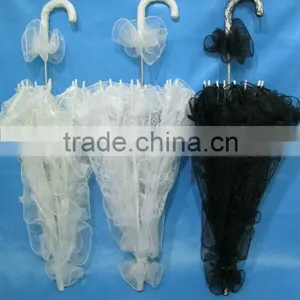Hot Sale Kids Lace Umbrella For Wedding thumbnail-2