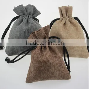 Stylish Drawstring Linen Drawstring Bag thumbnail-1