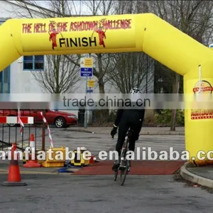 Inflatable Finish Archway Yellow thumbnail-1