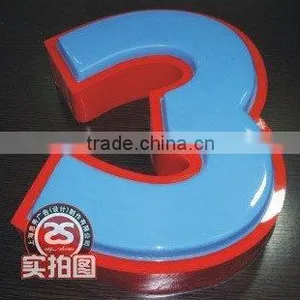 Thermoformed Acrylic LED Channel Letter Sign-Surface Illuminated Painted Sheet Metal Side thumbnail-1