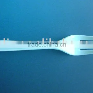 White Plastic Disposable Fork thumbnail-1