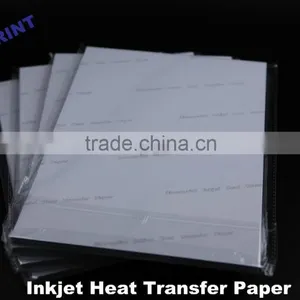 A4 Printing Inkjet Transfer Paper for Light-colored Cotton Office Printer thumbnail-1