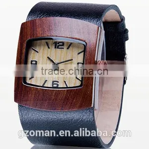 Top Fashion Wood Leather Watch 2016 thumbnail-1