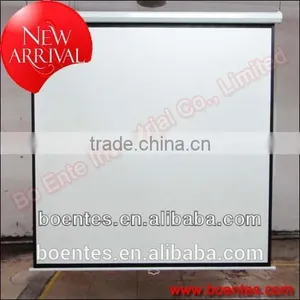 Office Meeting Multimedia Furniture for 120 Inch Manual Projector Wall/Ceiling Screen thumbnail-4