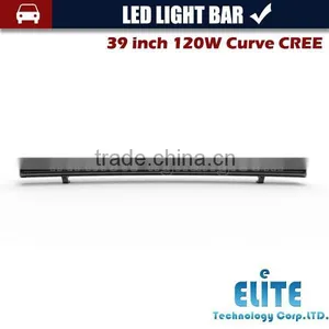 39 Inches 120W Car LED Light Bar Curved High Lumens Super Bright thumbnail-1