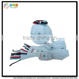 BKD Baby Hat,baby Mittens ,baby Scarf Set thumbnail-1