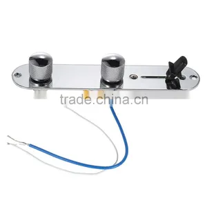 Electric Guitar 3-way Switch Wired Loaded Control Plate Circuit Boardfor Full Set Series thumbnail-6